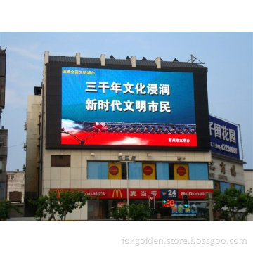 Waterprooof Advertising P20 Outdoor Full Color LED Display